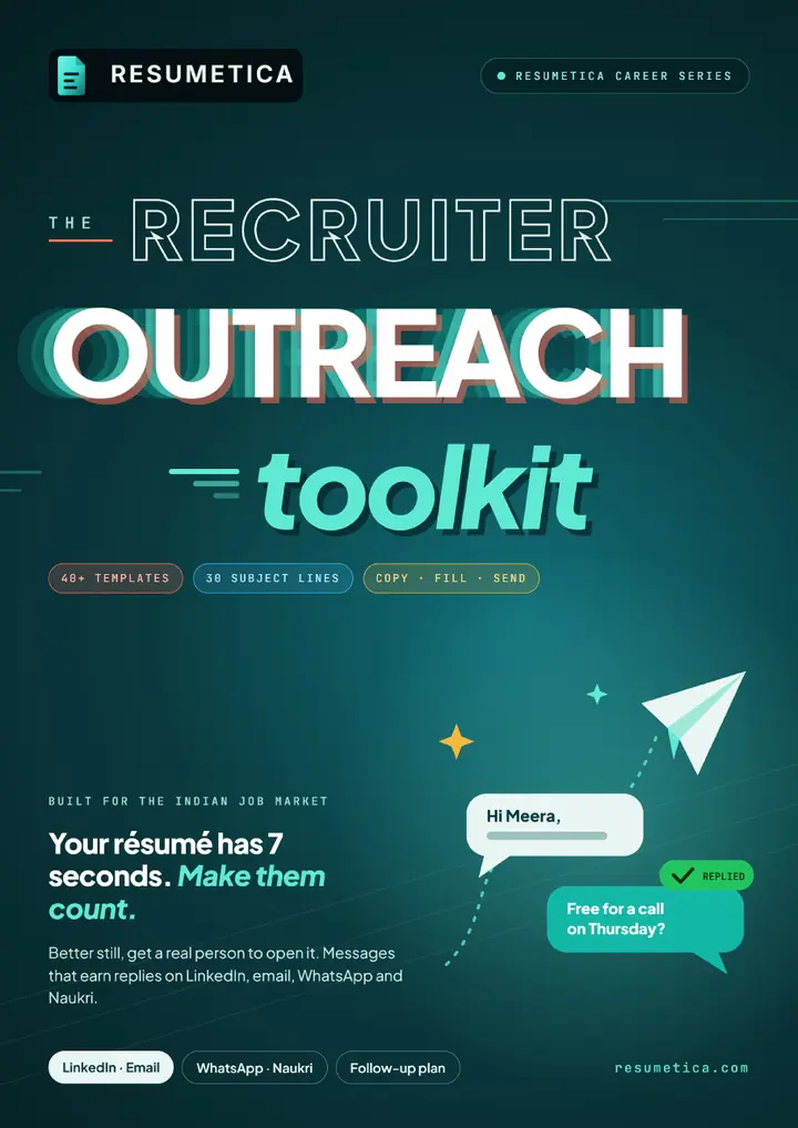 Recruiter Outreach Toolkit cover